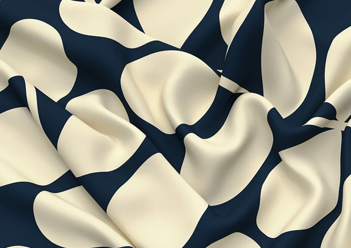 Orla Kiely Jumbo Solid Stem, Whale - Twist&Fit Roman Blind - Image 4